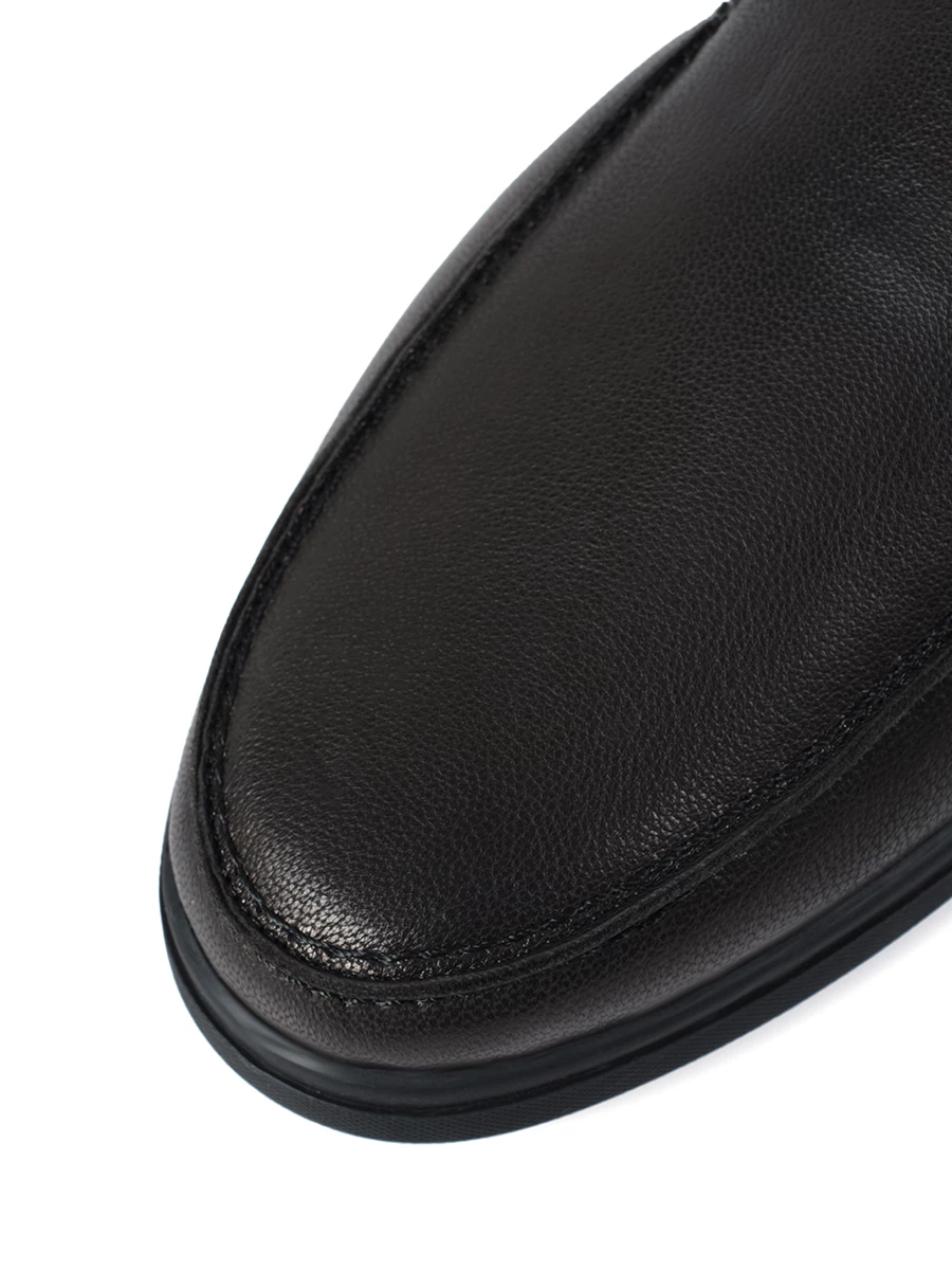 Мюли кожаные Abruzzo black chevro