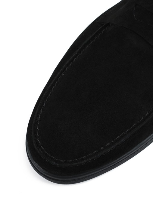 Мюли замшевые Prato black suede PONZA