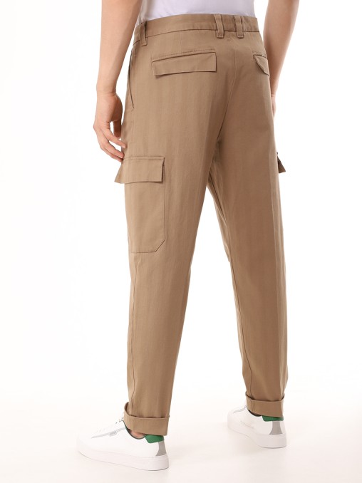 Брюки-карго Tapered Fit хлопковые BOSS