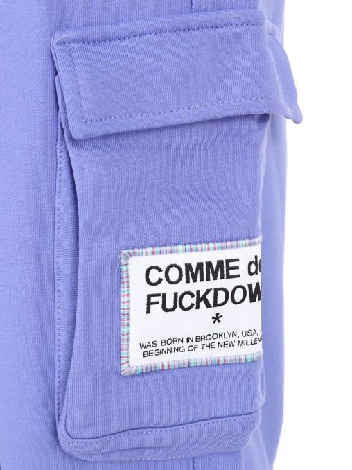 Брюки-карго хлопковые COMME DES FUCKDOWN
