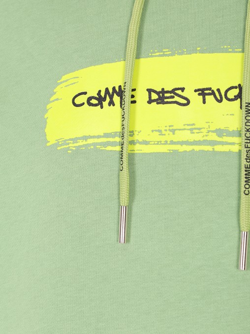 Худи хлопковое COMME DES FUCKDOWN