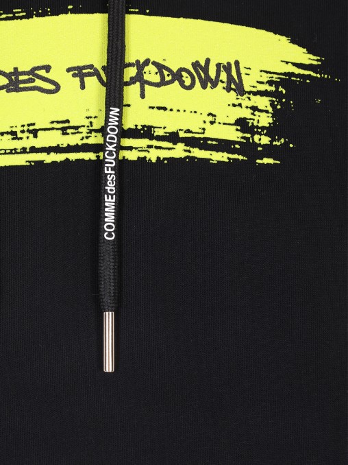 Худи хлопковое COMME DES FUCKDOWN