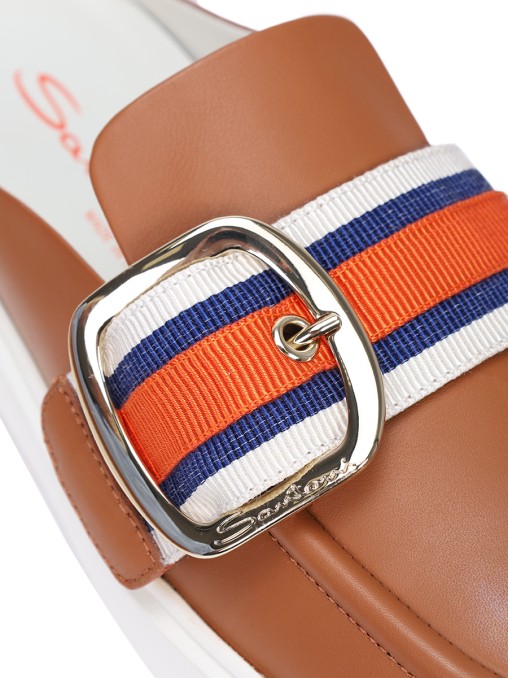 Мюли кожаные SANTONI
