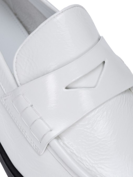 Лоферы кожаные SANTONI