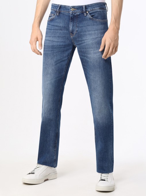 Джинсы Regular Fit хлопковые BOSS