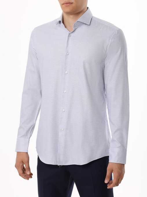 Рубашка Slim Fit хлопковая BOSS