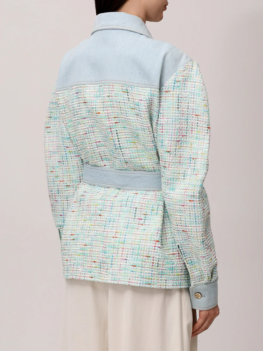 Рубашка Annet комбинированная