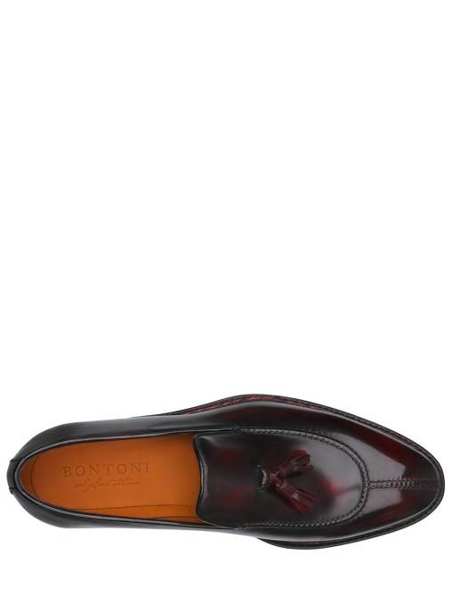 Лоферы кожаные BONTONI