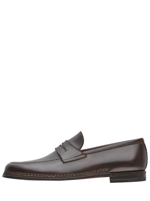 Лоферы кожаные BONTONI