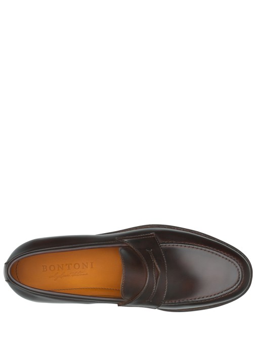 Лоферы кожаные BONTONI