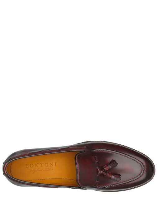 Лоферы кожаные BONTONI