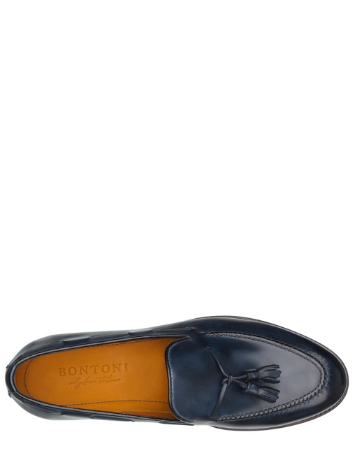 Лоферы кожаные BONTONI