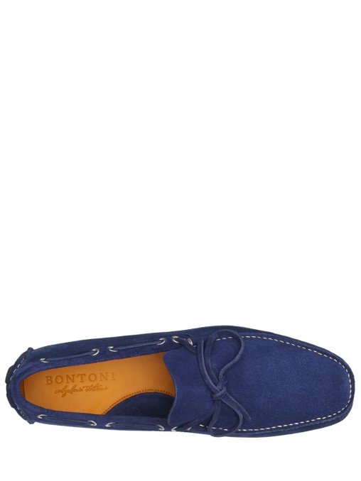 Мокасины замшевые BONTONI