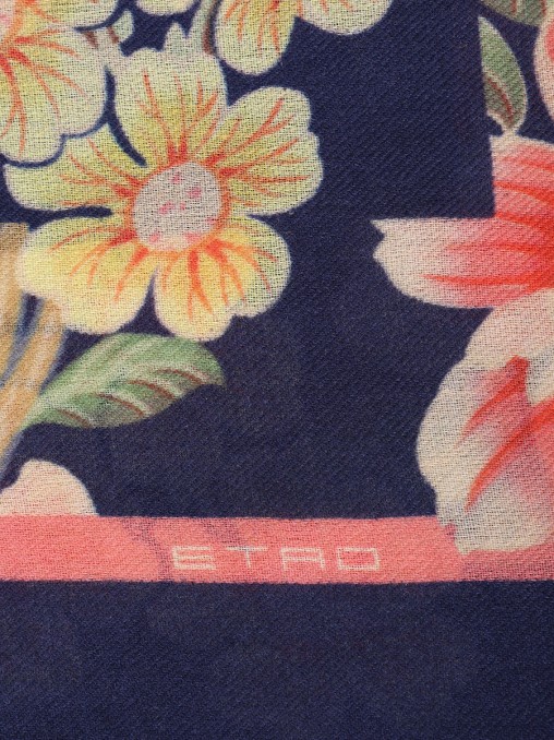 Палантин из шерсти и кашемира ETRO