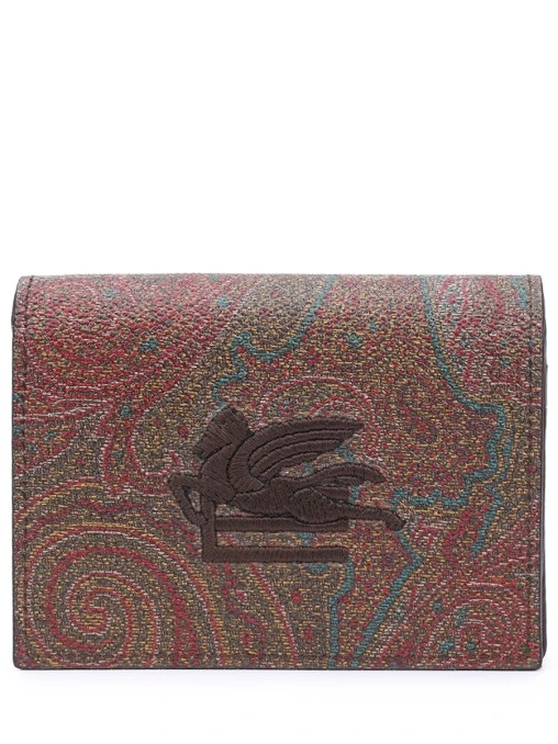 Кошелек с принтом ETRO