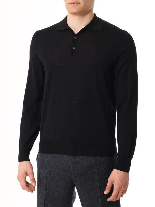 Поло шерстяное CANALI