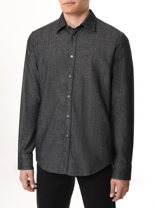 Рубашка Regular Fit хлопковая CANALI
