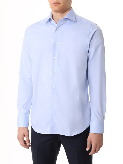 Рубашка Regular Fit хлопковая CANALI