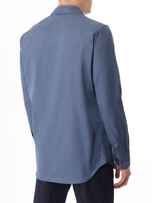 Рубашка Regular Fit хлопковая CANALI