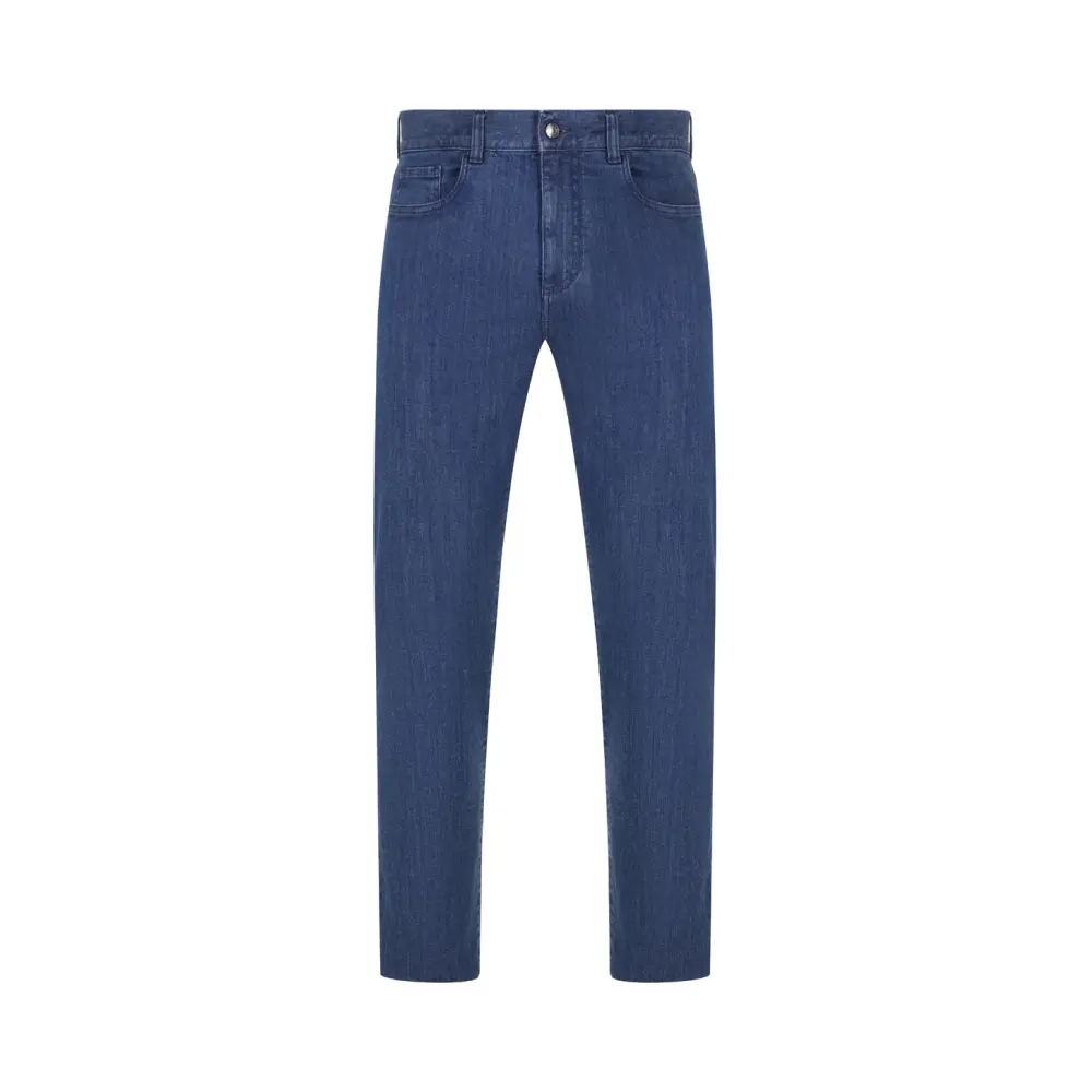 Джинсы Regular Fit хлопковые