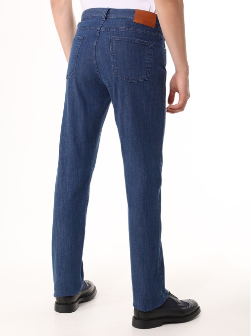 Джинсы Regular Fit хлопковые CANALI