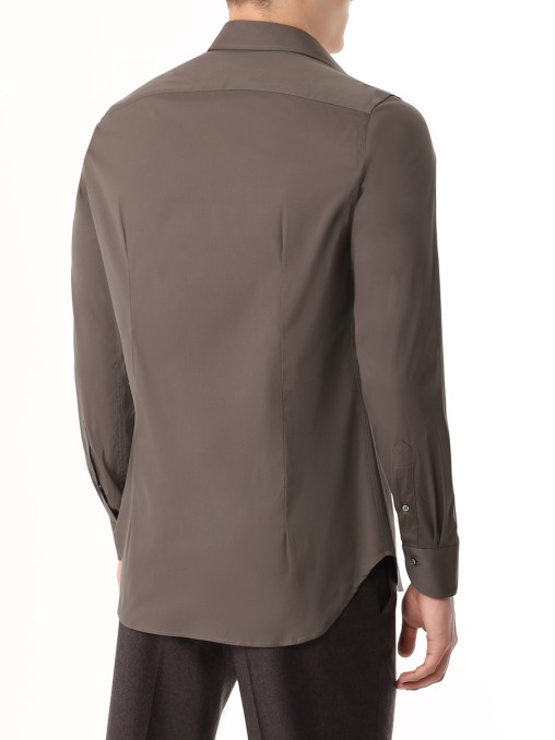 Рубашка Slim Fit хлопковая CANALI