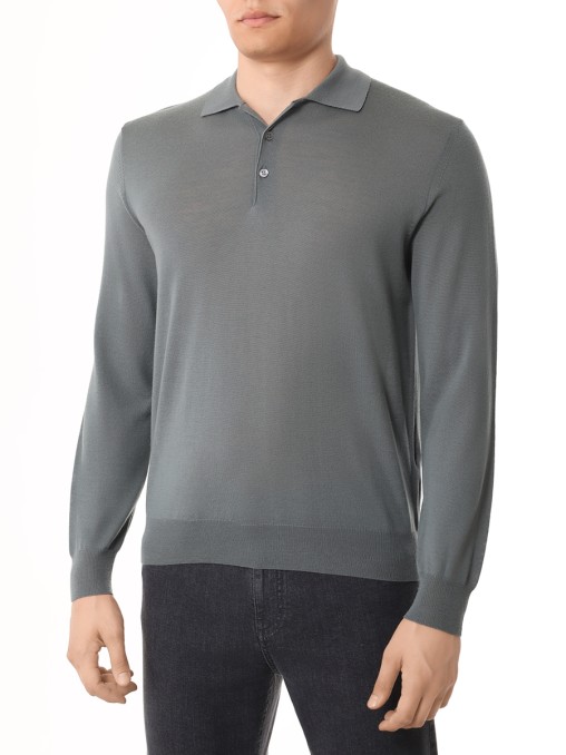 Поло шерстяное CANALI