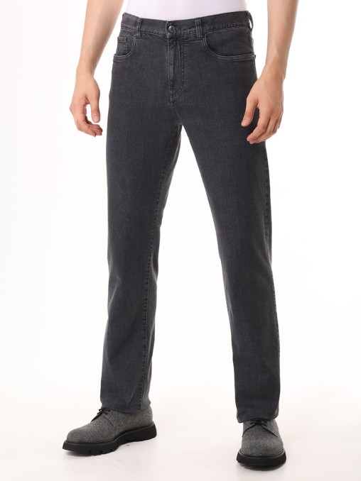 Джинсы Regular Fit хлопковые CANALI