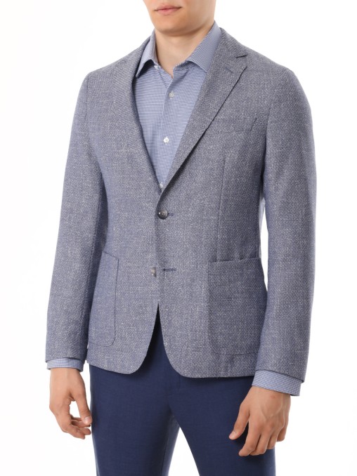 Пиджак Slim Fit шерстяной BOSS