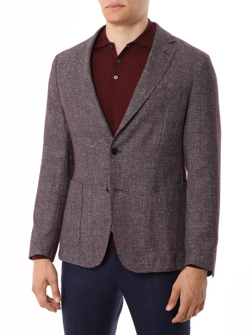 Пиджак Slim Fit шерстяной BOSS