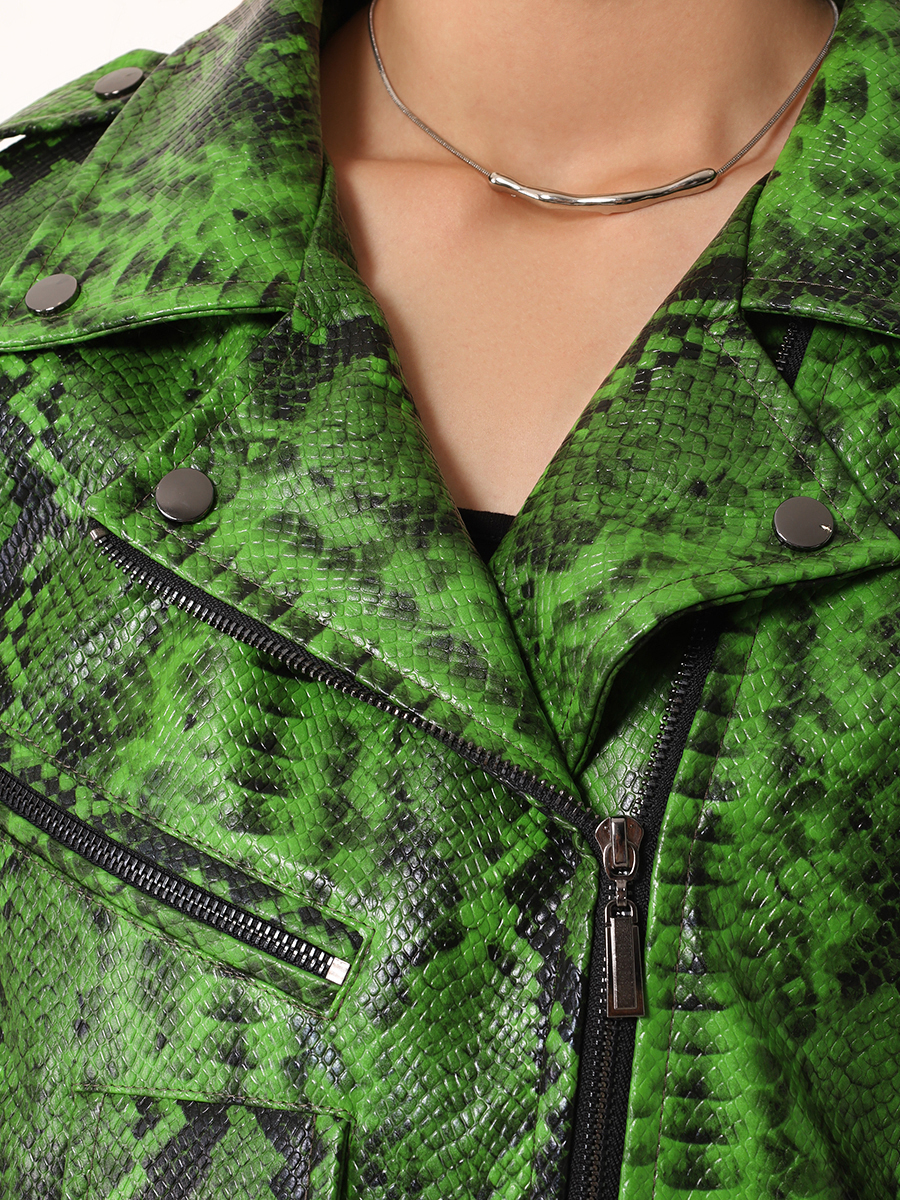 Куртка-косуха из экокожи