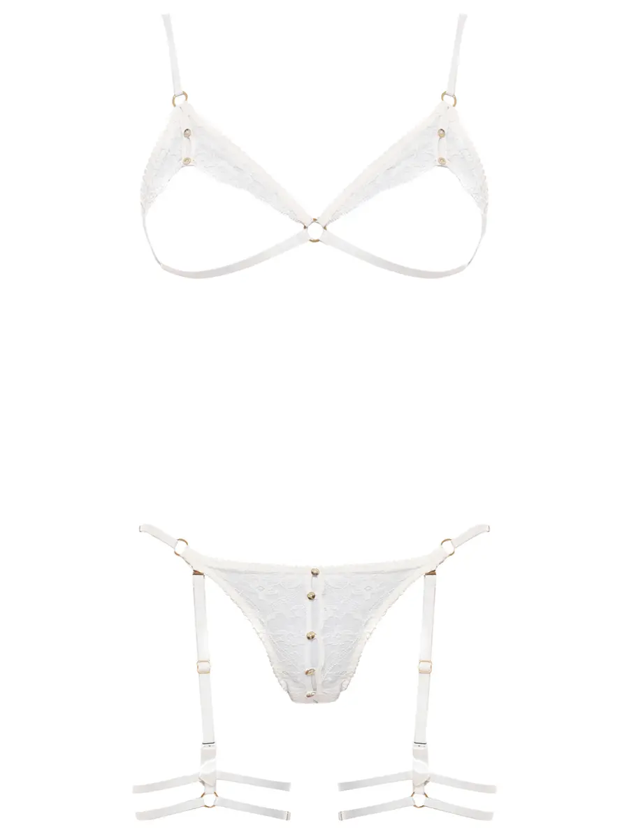 Комплект с кружевом