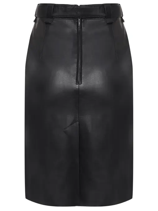 Юбка кожаная MAISON BOHEMIQUE