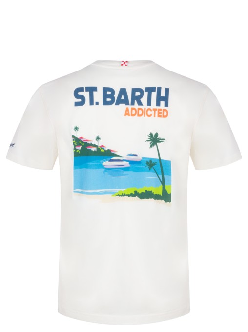 Футболка хлопковая MC2 SAINT BARTH