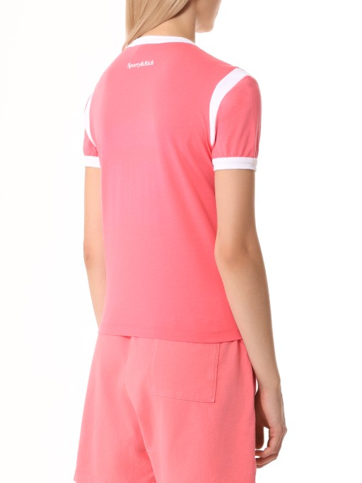 Футболка хлопковая SPORTY & RICH