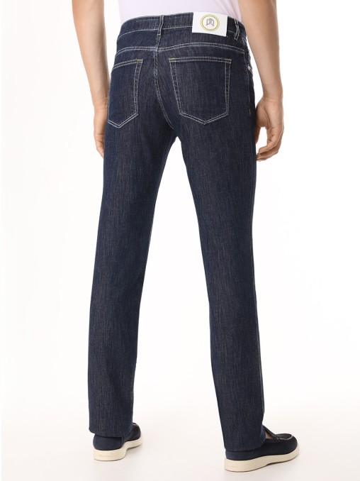 Джинсы Slim Fit хлопковые JOHNNY MANGLANI