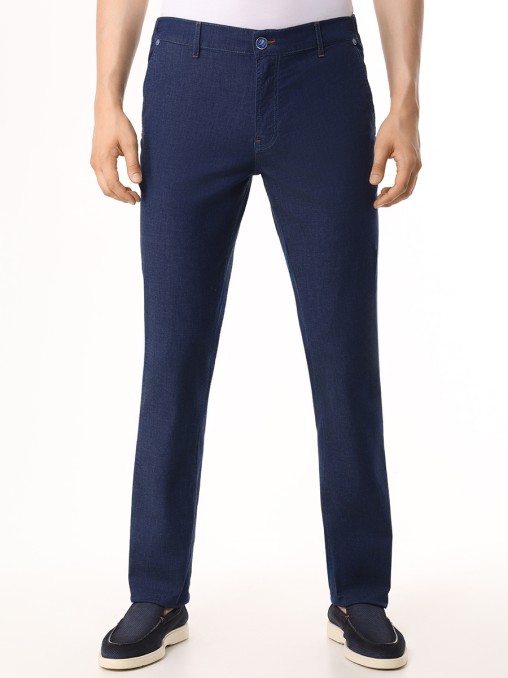 Джинсы Slim Fit хлопковые JOHNNY MANGLANI