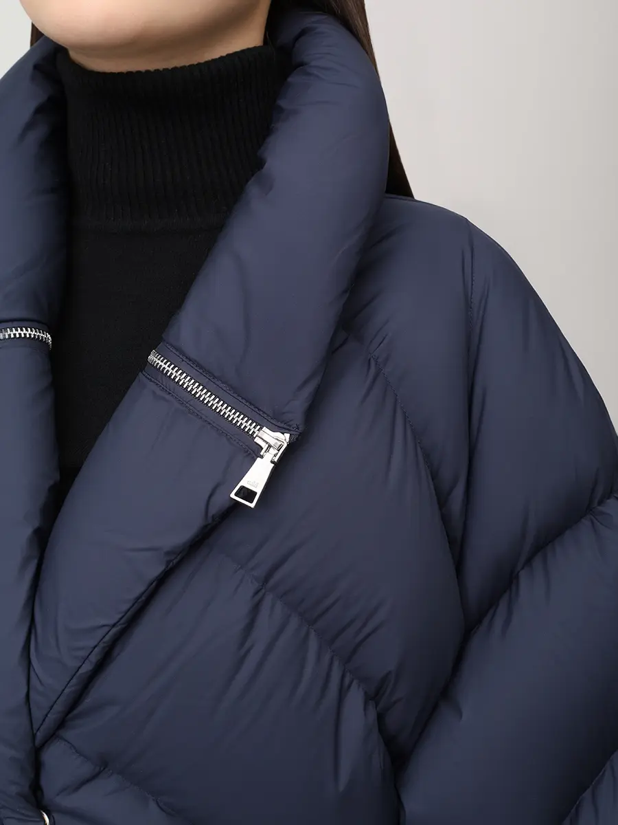 Пуховик стеганый