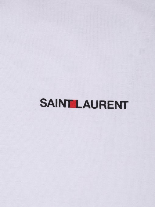 Футболка хлопковая SAINT LAURENT