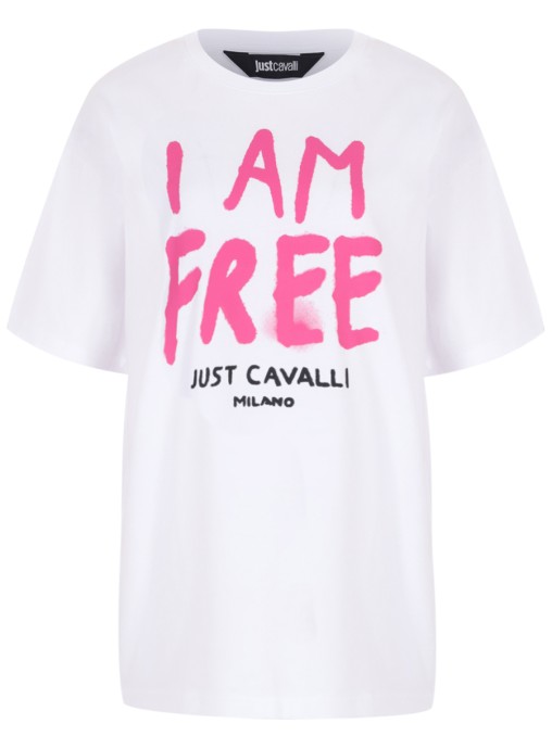 Футболка хлопковая JUST CAVALLI