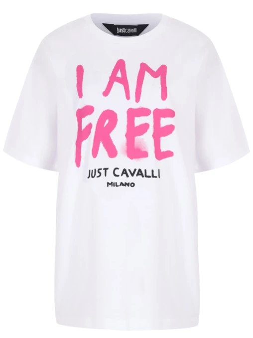 Футболка хлопковая JUST CAVALLI