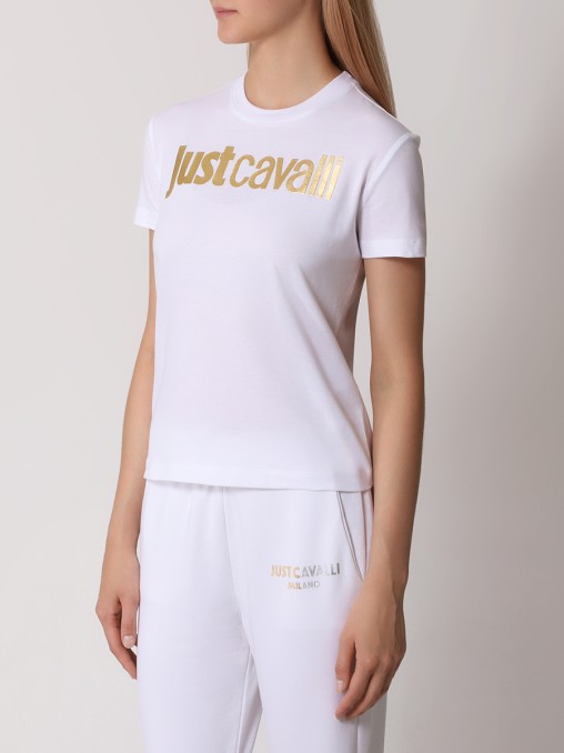 Футболка хлопковая JUST CAVALLI