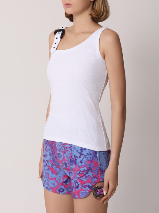 Топ хлопковый VERSACE JEANS COUTURE