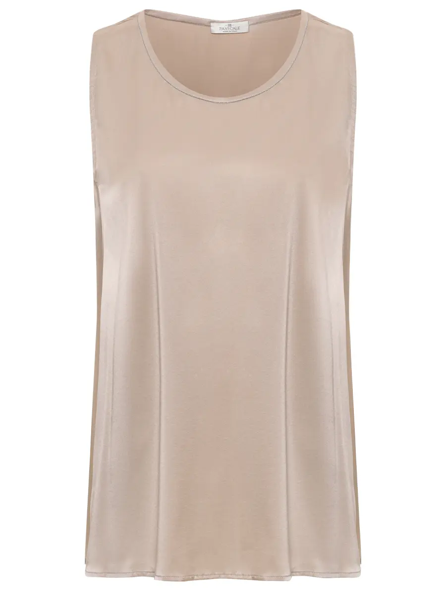 Топ шелковый