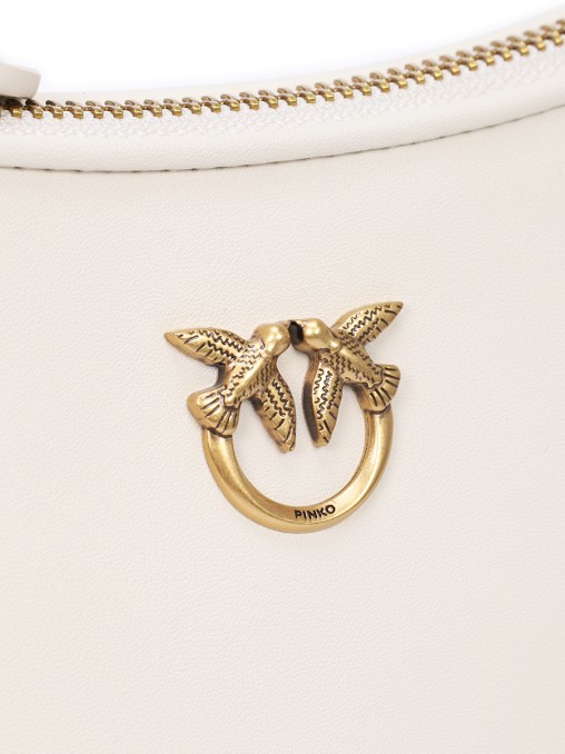Сумка кожаная Half Moon Mini PINKO