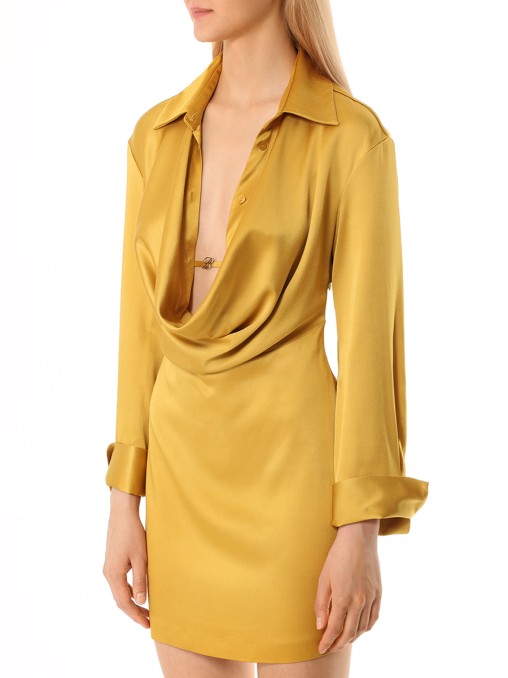 Платье однотонное BLUMARINE