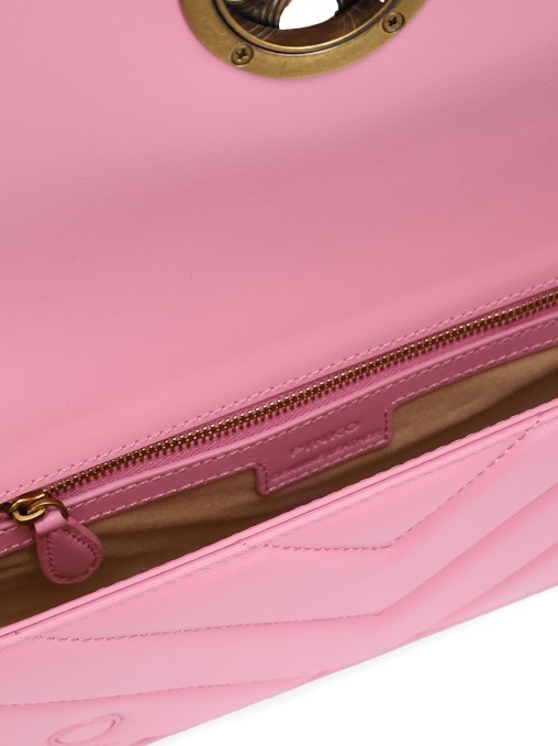 Сумка кожаная Love Click Baguette Mini PINKO