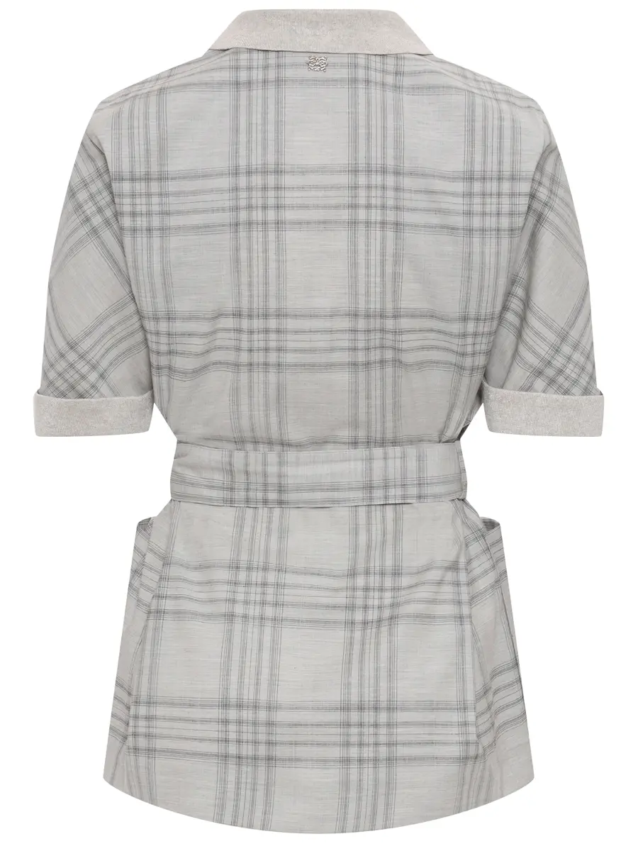 Жакет из шерсти и вискозы