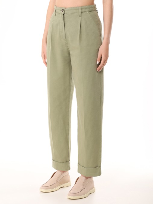 Брюки хлопковые ETRO