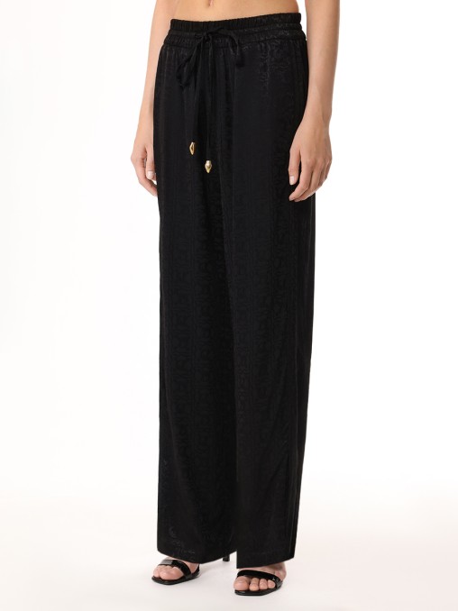 Брюки из вискозы JUST CAVALLI